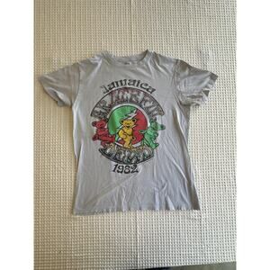 Mens Sz Md. Grey Greatful Dead Jamaica 1982/2011 Thsirt 19X25 Concert Festival